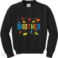 Brother Building Blocks Birthday Kids Sweatshirt thumb 0