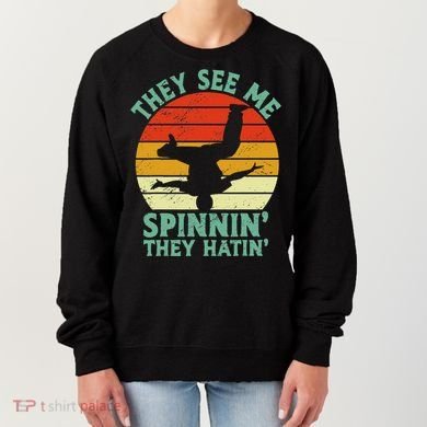 Breakdancing Bboying Bboy Funny Breakdancer Women's Sweatshirt