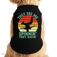 Breakdancing Bboying Bboy Funny Breakdancer Doggie Tank thumb 0