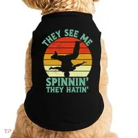 Breakdancing Bboying Bboy Funny Breakdancer Doggie Tank thumb 0