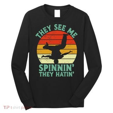 Breakdancing Bboying Bboy Funny Breakdancer Long Sleeve Shirt