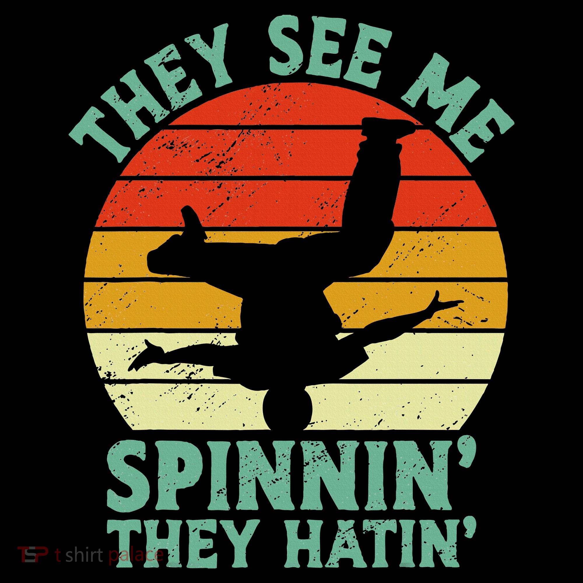 Breakdancing Bboying Bboy Funny Breakdancer T-Shirt