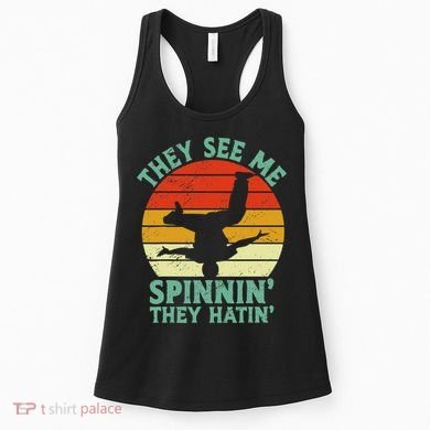 Breakdancing Bboying Bboy Funny Breakdancer Women's Tank Top