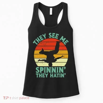 Breakdancing Bboying Bboy Funny Breakdancer Women's Tank Top