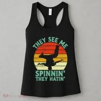 Breakdancing Bboying Bboy Funny Breakdancer Women's Tank Top thumb 3