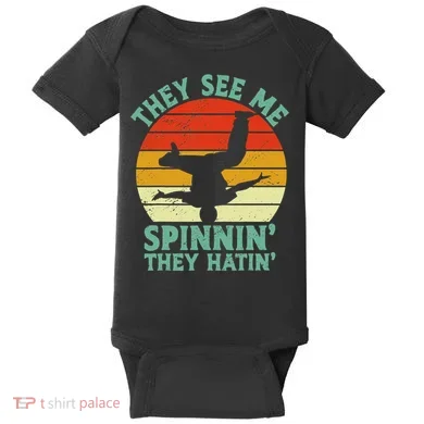 Breakdancing Bboying Bboy Funny Breakdancer Baby Bodysuit