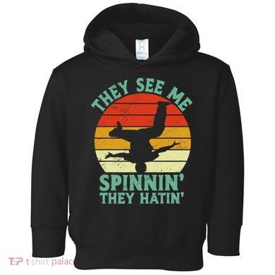 Breakdancing Bboying Bboy Funny Breakdancer Toddler Hoodie