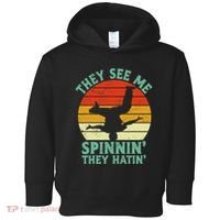 Breakdancing Bboying Bboy Funny Breakdancer Toddler Hoodie thumb 0