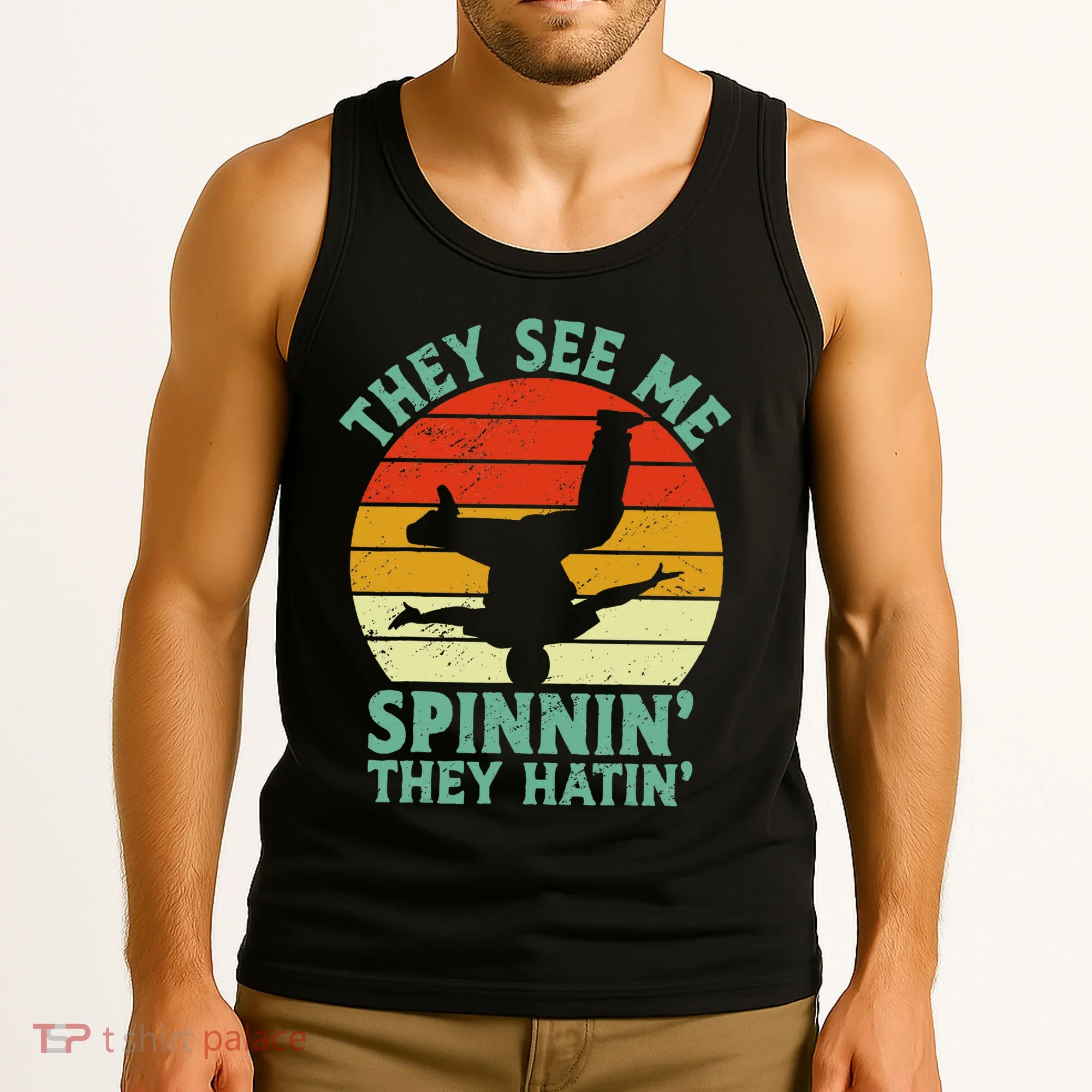 Breakdancing Bboying Bboy Funny Breakdancer Tank Top