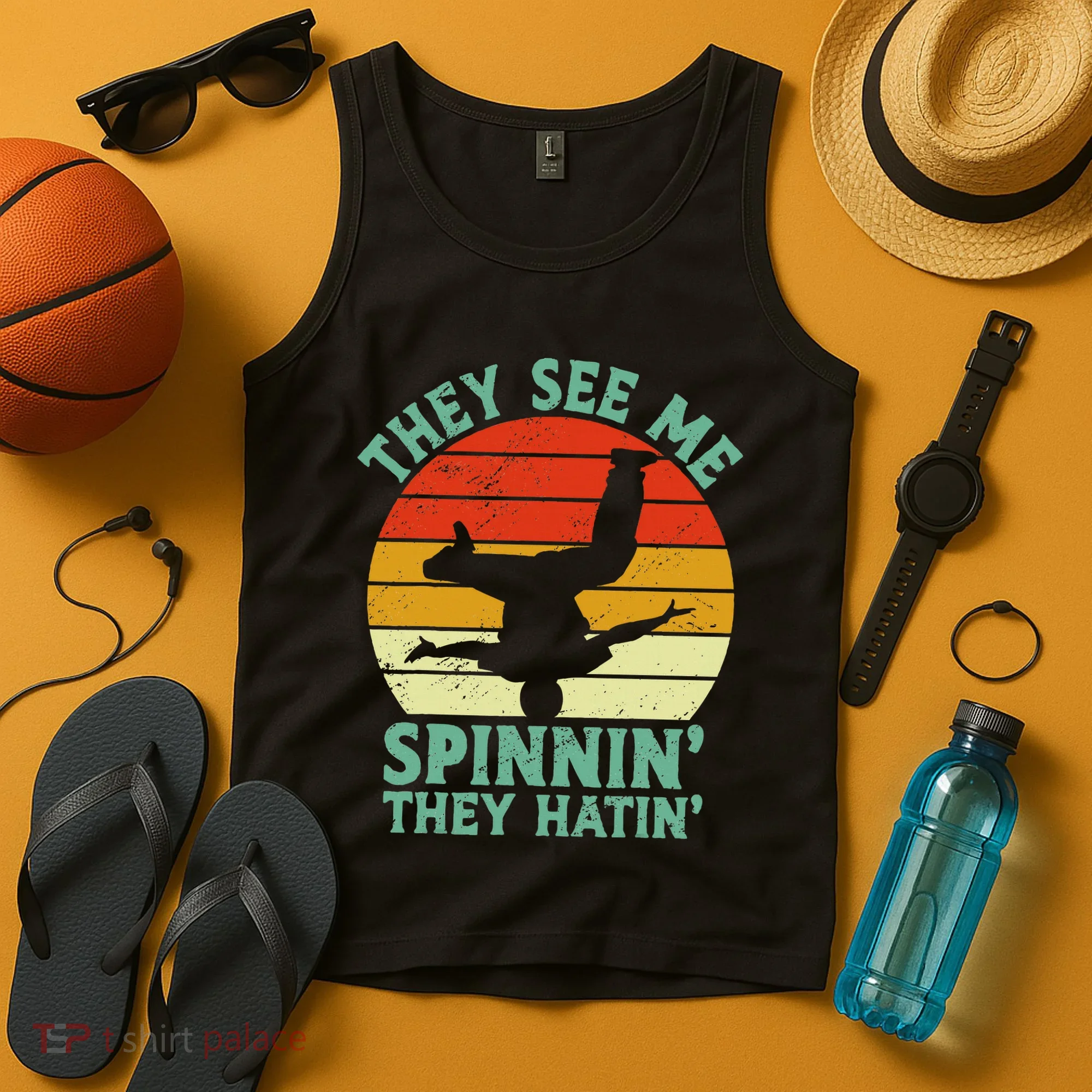 Breakdancing Bboying Bboy Funny Breakdancer Tank Top