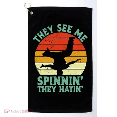 Breakdancing Bboying Bboy Funny Breakdancer Golf Towel