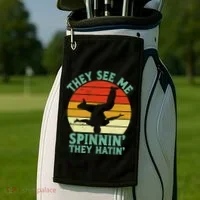 Breakdancing Bboying Bboy Funny Breakdancer Golf Towel thumb 2