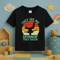 Breakdancing Bboying Bboy Funny Breakdancer Toddler T-Shirt thumb 3