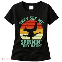 Breakdancing Bboying Bboy Funny Breakdancer Women's T-Shirt thumb 0
