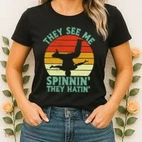 Breakdancing Bboying Bboy Funny Breakdancer Women's T-Shirt thumb 2