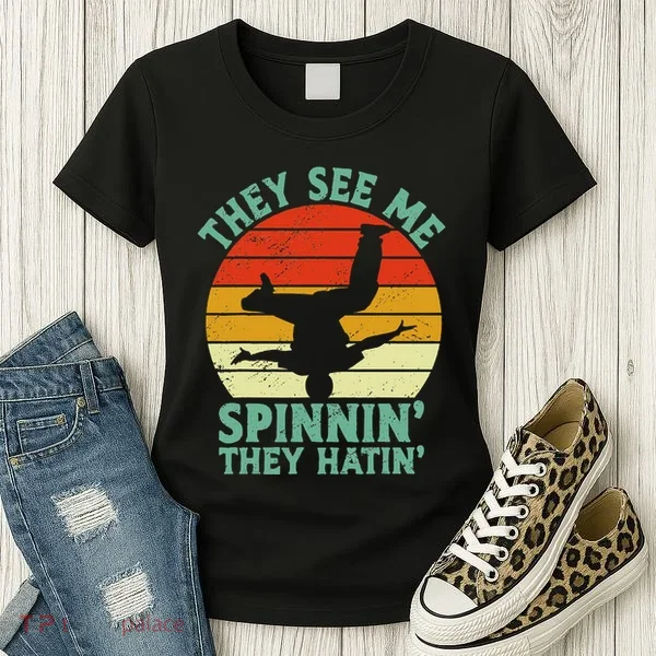 Breakdancing Bboying Bboy Funny Breakdancer Women's T-Shirt