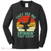 Breakdancing Bboying Bboy Funny Breakdancer Kids Long Sleeve Shirt thumb 0