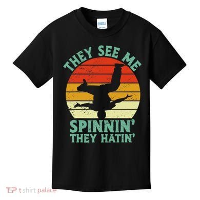 Breakdancing Bboying Bboy Funny Breakdancer Kids T-Shirt