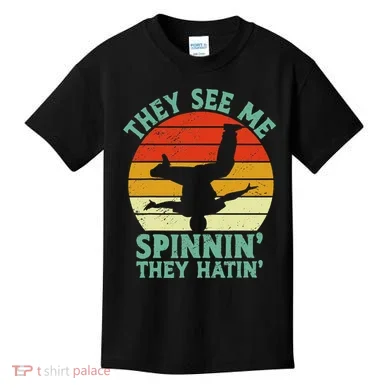 Breakdancing Bboying Bboy Funny Breakdancer Kids T-Shirt