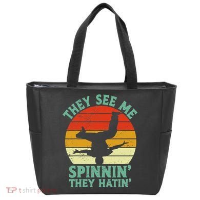 Breakdancing Bboying Bboy Funny Breakdancer Tote Bag