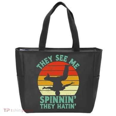 Breakdancing Bboying Bboy Funny Breakdancer Tote Bag