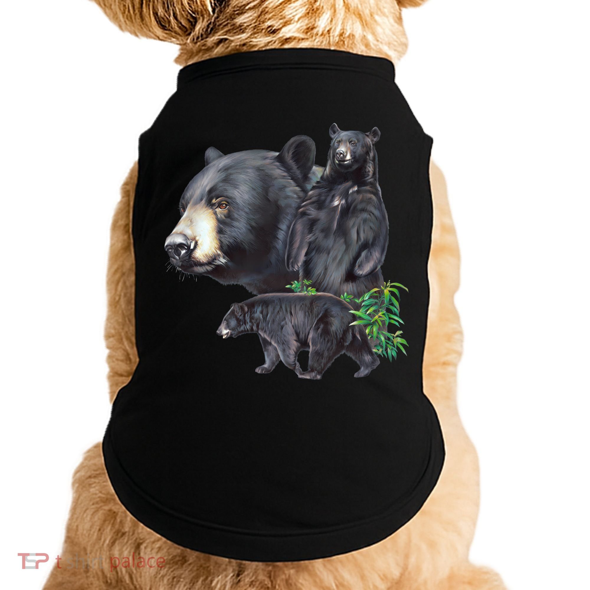 Black Bears Doggie Tank