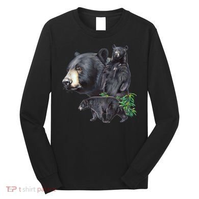 Black Bears Long Sleeve Shirt