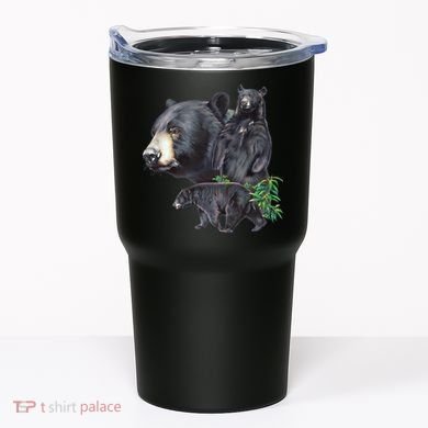 Black Bears Tumbler
