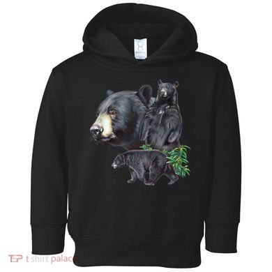 Black Bears Toddler Hoodie