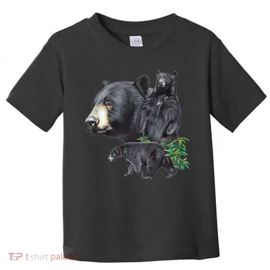 Black Bears Toddler T-Shirt