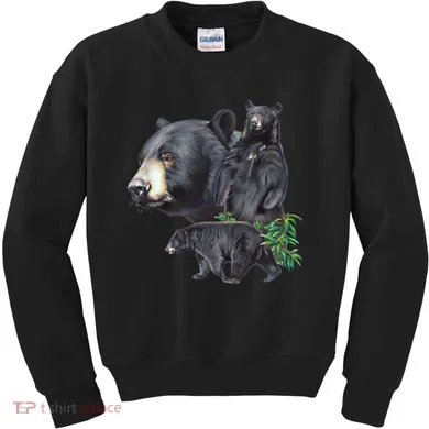 Black Bears Kids Sweatshirt