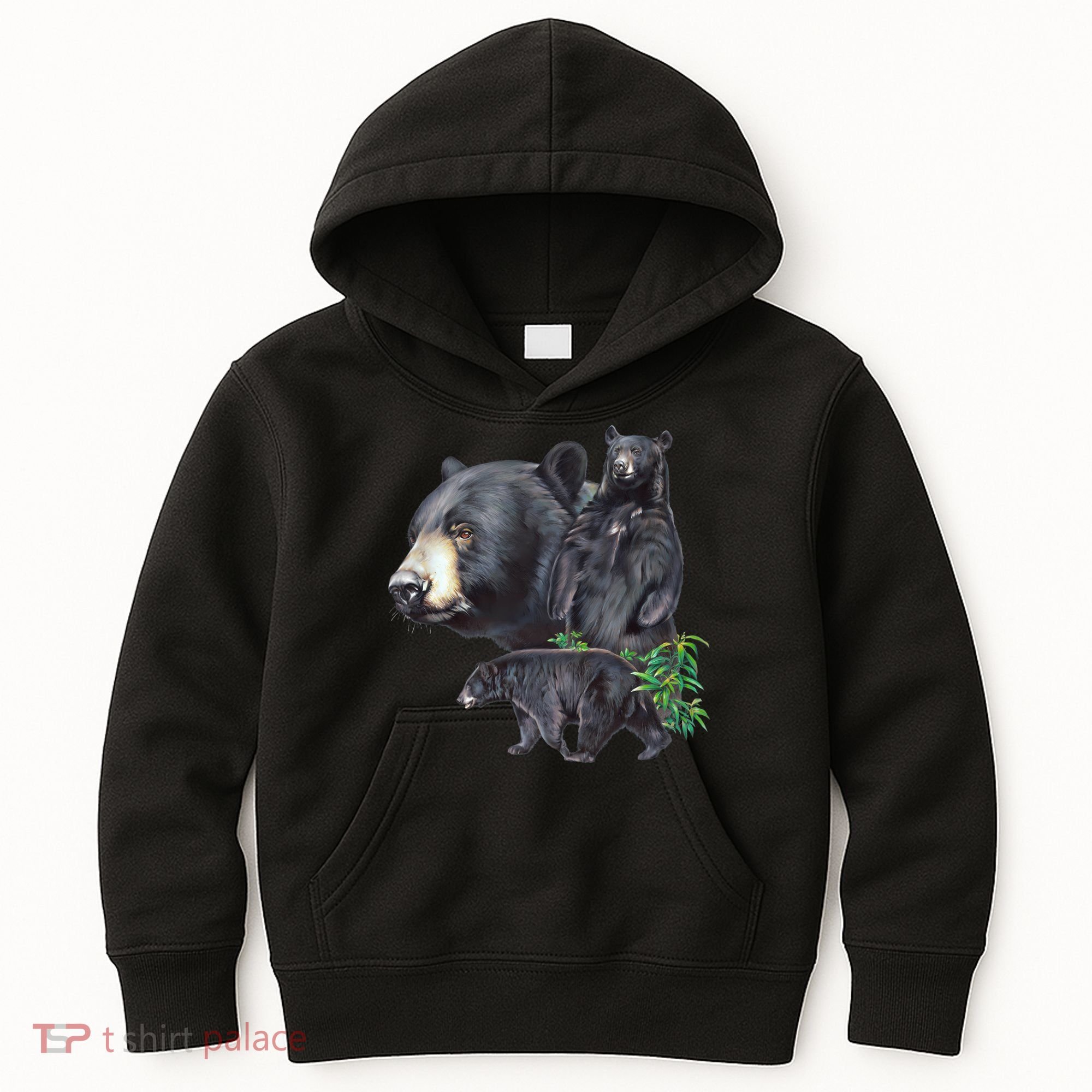 Black Bears Kids Hoodie