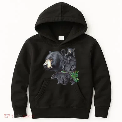 Black Bears Kids Hoodie