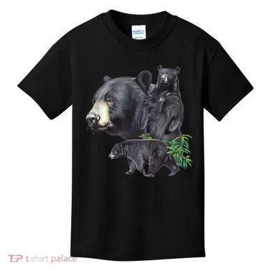 Black Bears Kids T-Shirt