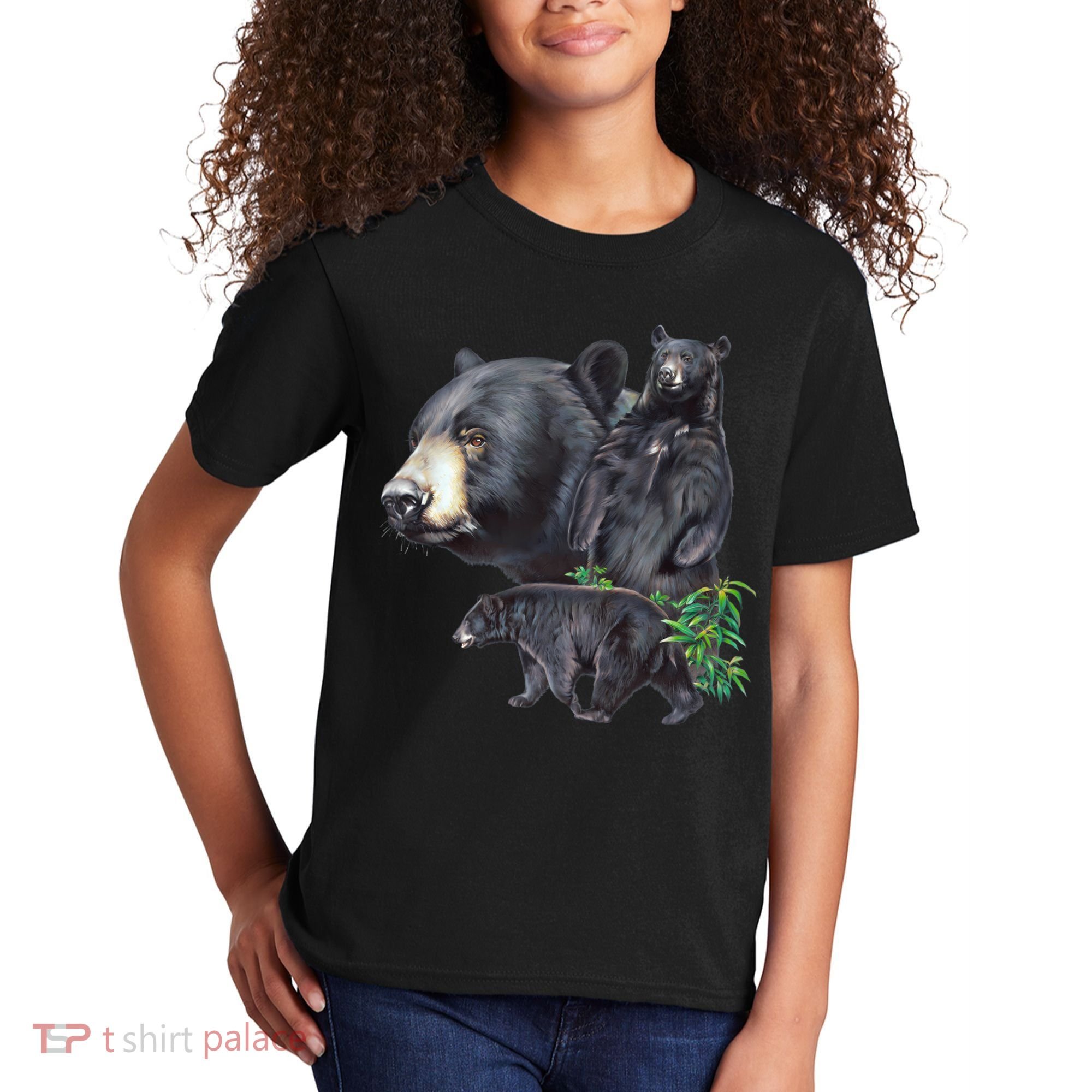 Black Bears Kids T-Shirt