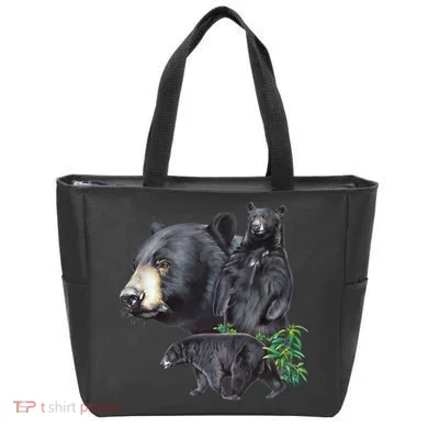 Black Bears Tote Bag