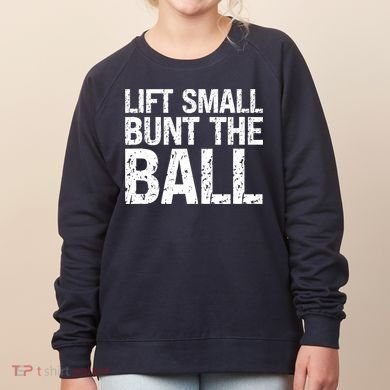 Baseball Batter Batting Strategy Lift Small Bunt The Ball Women's Sweatshirt