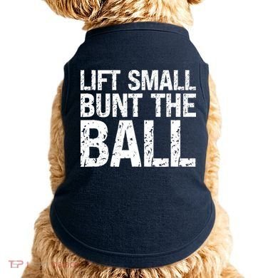 Baseball Batter Batting Strategy Lift Small Bunt The Ball Doggie Tank