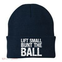 Baseball Batter Batting Strategy Lift Small Bunt The Ball Beanie thumb 0