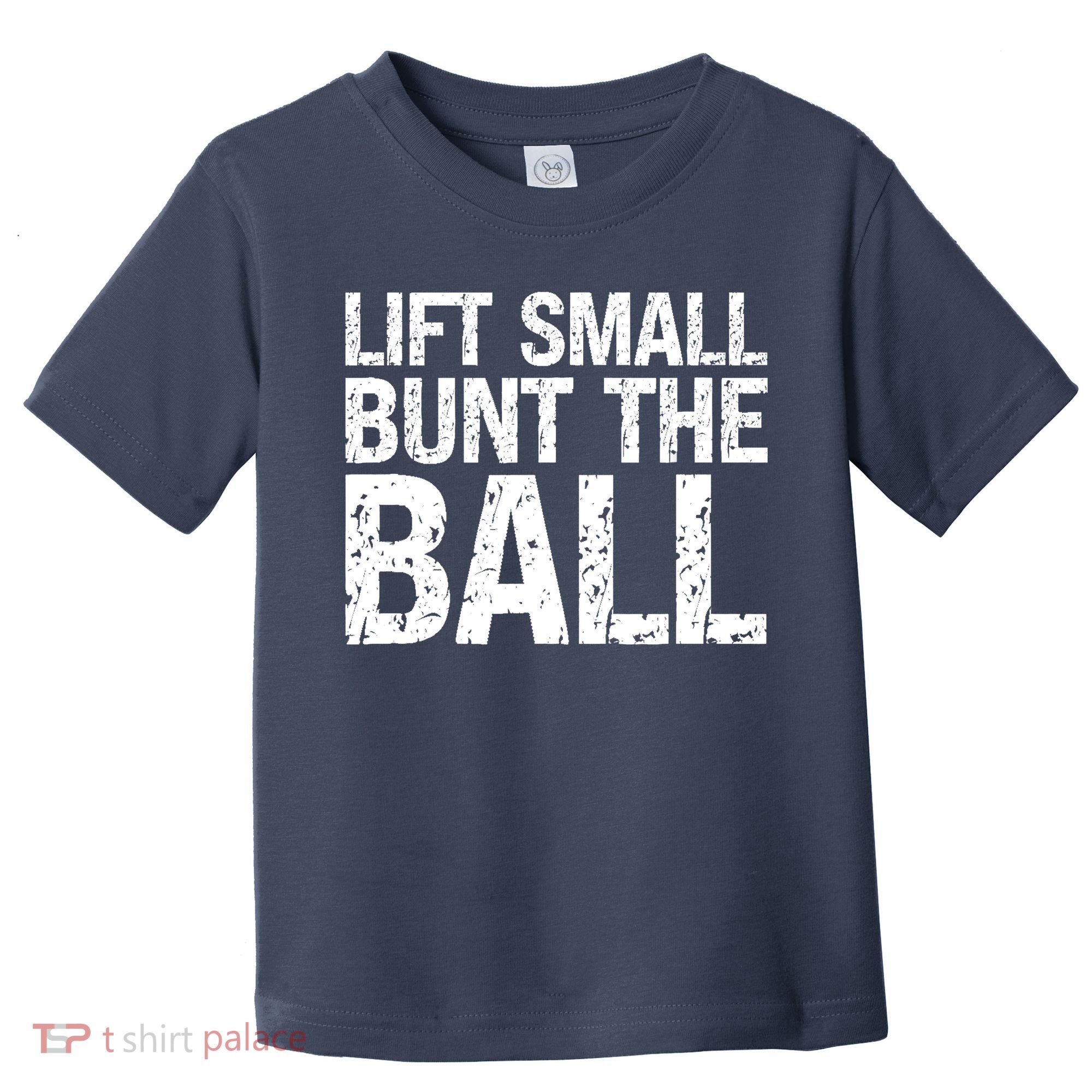 Baseball Batter Batting Strategy Lift Small Bunt The Ball Toddler T-Shirt