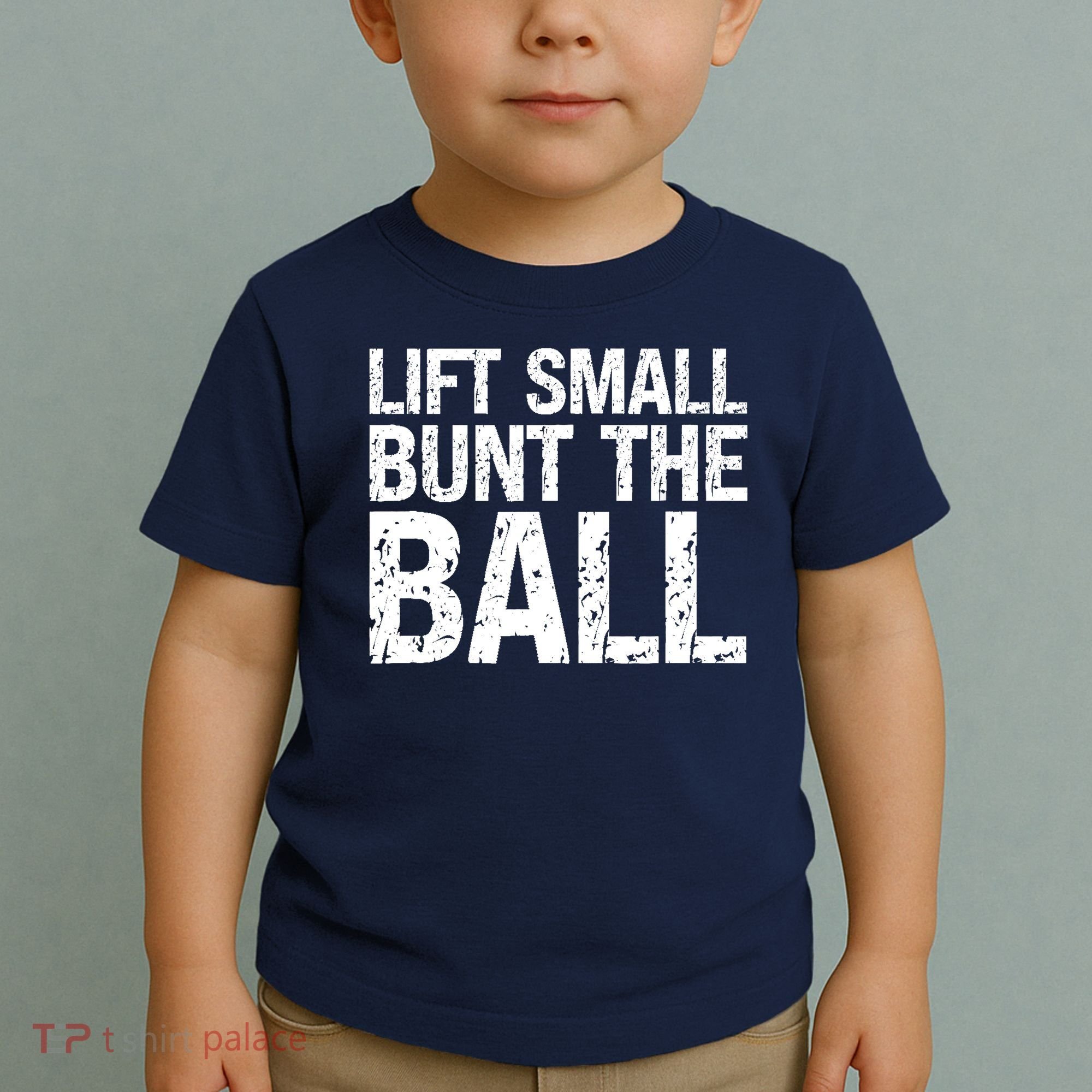 Baseball Batter Batting Strategy Lift Small Bunt The Ball Toddler T-Shirt
