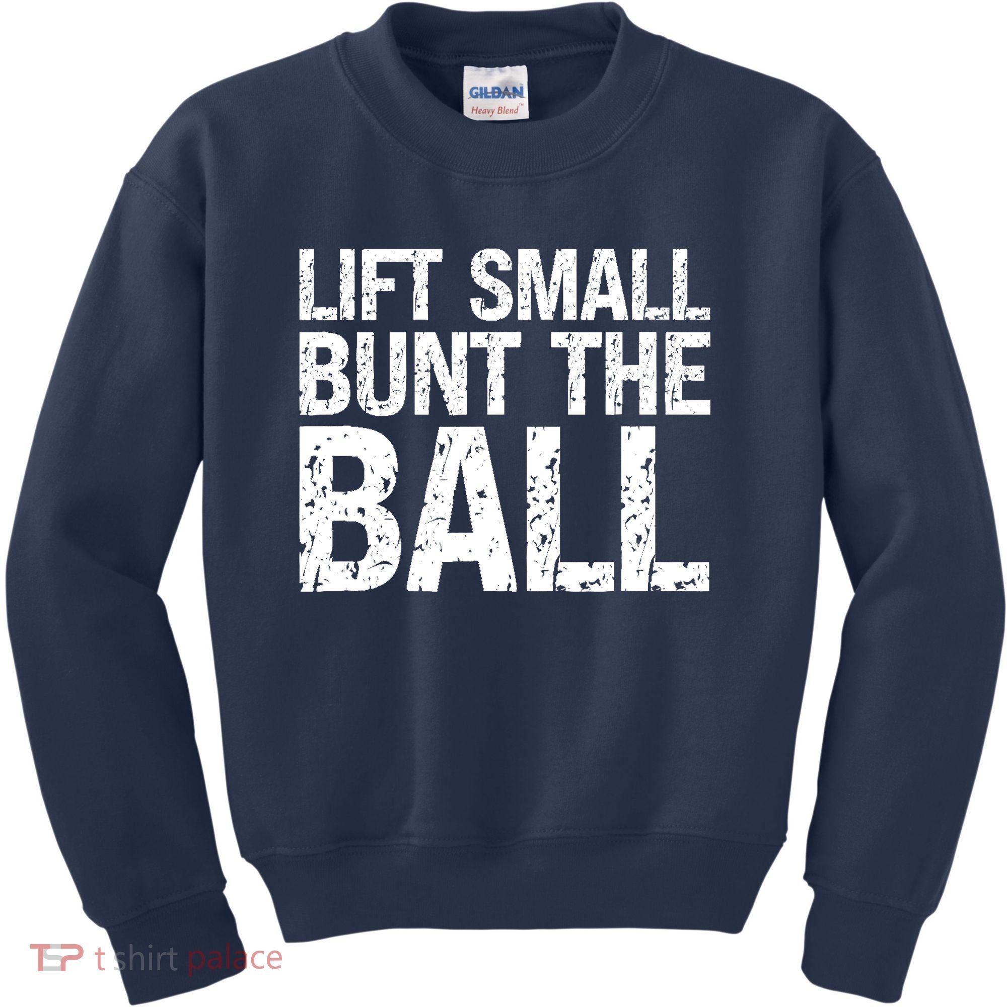 Baseball Batter Batting Strategy Lift Small Bunt The Ball Kids Sweatshirt