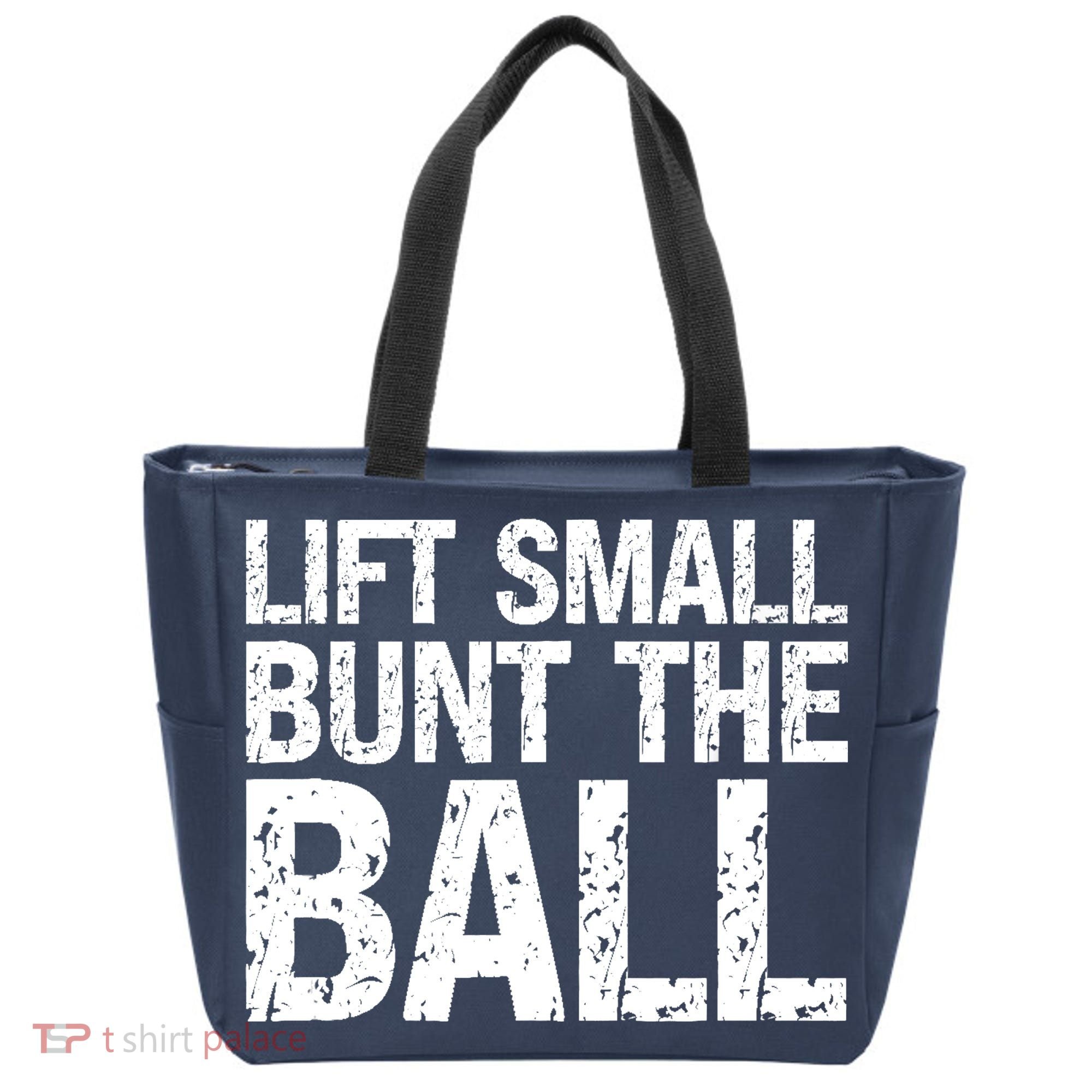 Baseball Batter Batting Strategy Lift Small Bunt The Ball Tote Bag