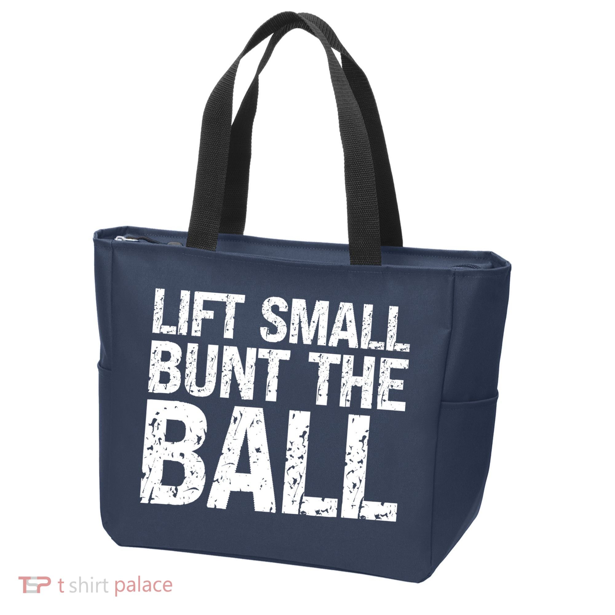 Baseball Batter Batting Strategy Lift Small Bunt The Ball Tote Bag