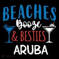 Beaches Booze Besties Bachelorette Aruba Trip Gift Coffee Mug thumb 5