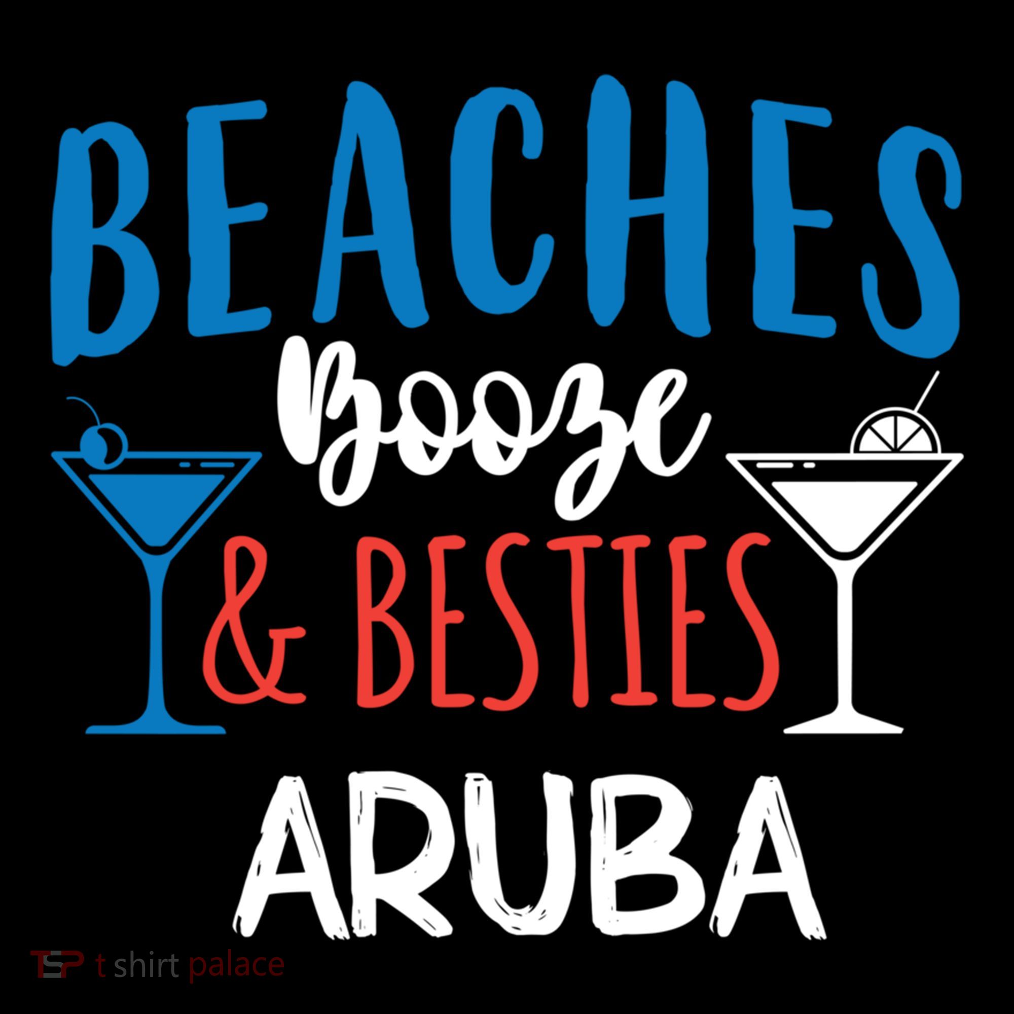 Beaches Booze Besties Bachelorette Aruba Trip Gift Coffee Mug