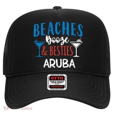 Beaches Booze Besties Bachelorette Aruba Trip Gift Hat