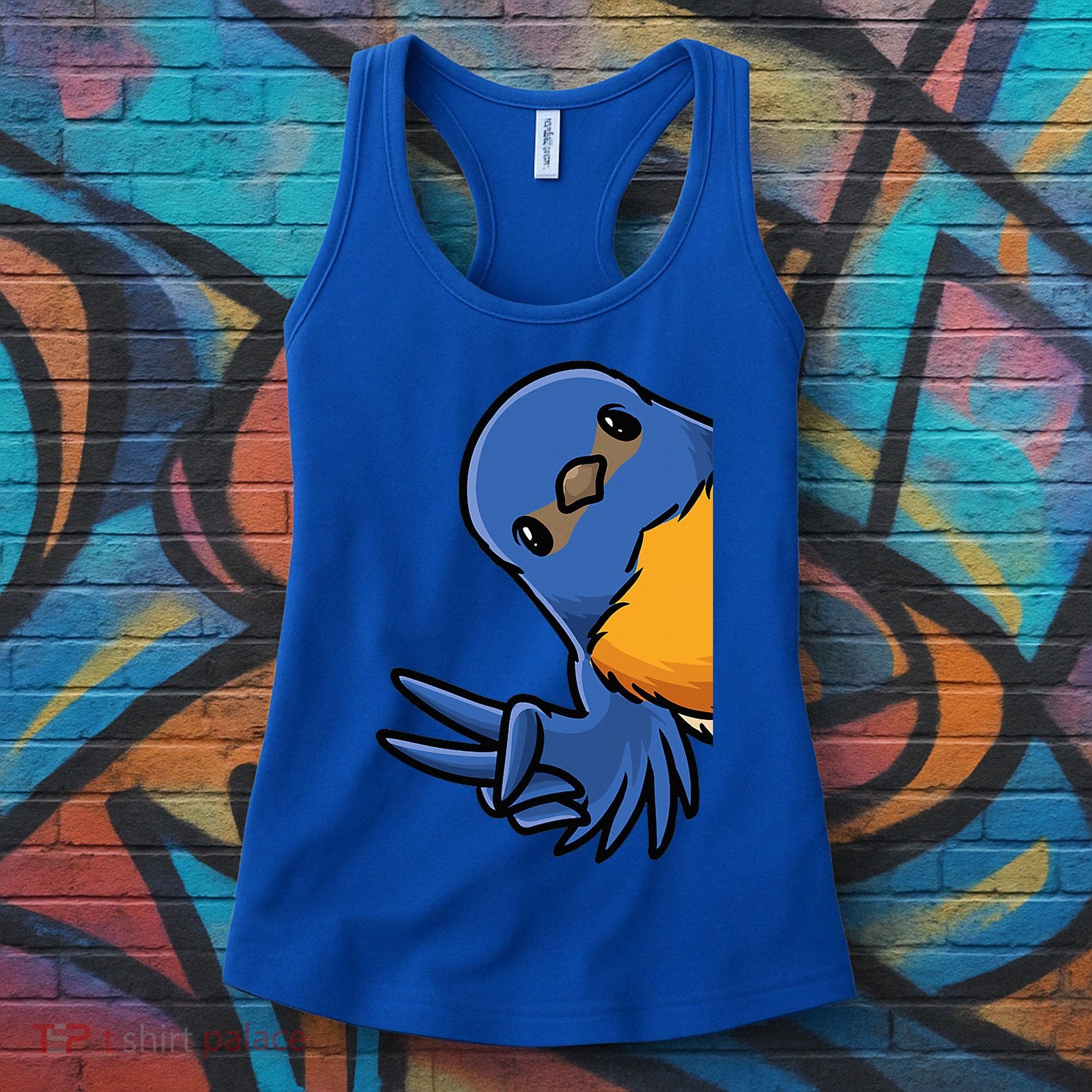 Bluebird Bird Women's Tank Top