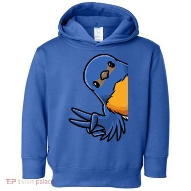 Bluebird Bird Toddler Hoodie