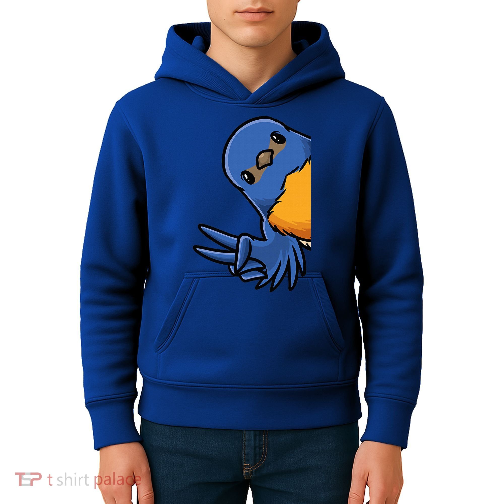 Bluebird Bird Kids Hoodie